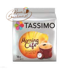 Kapsułki Tassimo Jacobs Morning Cafe Strong & Intense 16 kapsułek