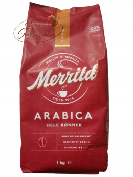 Merrild Arabica Hele Bonner 1kg kawa ziarnista