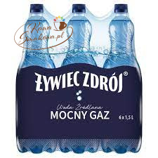 Woda Żywiec Zdrój gazowana 6 X 1,5 L